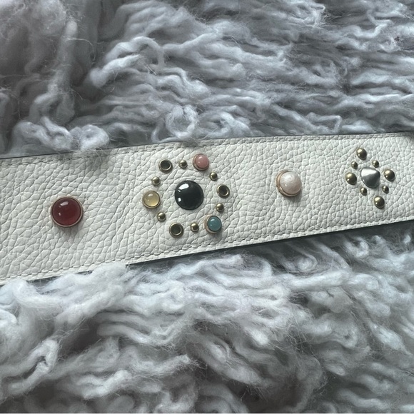 Coach western rivets bag strap - Picture 3 of 5